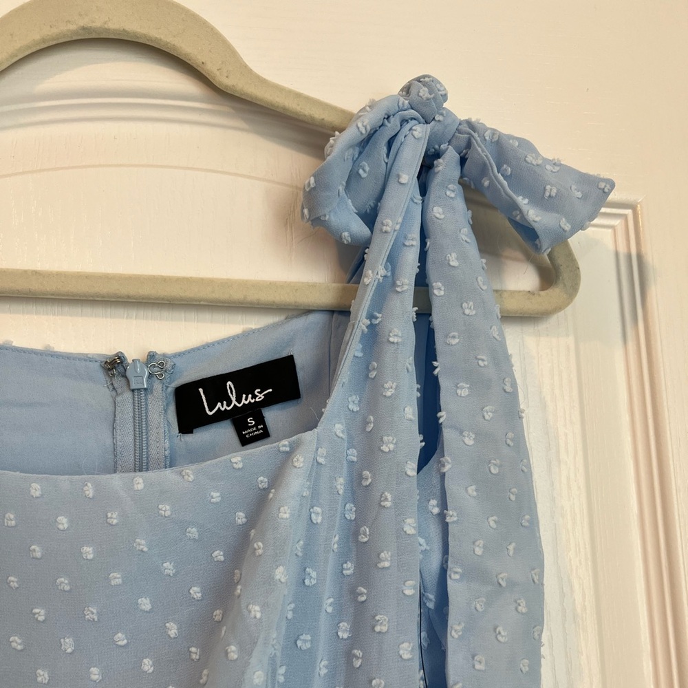 NWT Lulu’s Blue Dress - Picture 5 of 6
